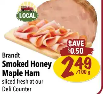 Farm Boy Brandt smoked honey maple ham offer