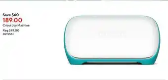 Staples Cricut joy machine offer