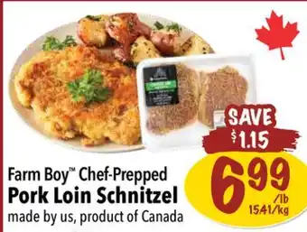 Farm Boy Farm boy chef-prepped pork loin schnitzel offer