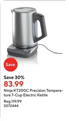 Staples Ninja kt200c precision temperature 7-cup electric kettle offer