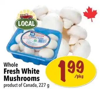 Farm Boy Whole fresh white mushrooms offer