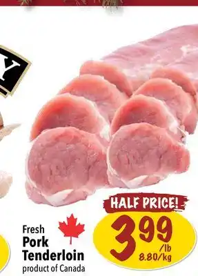 Farm Boy Fresh pork tenderloin offer