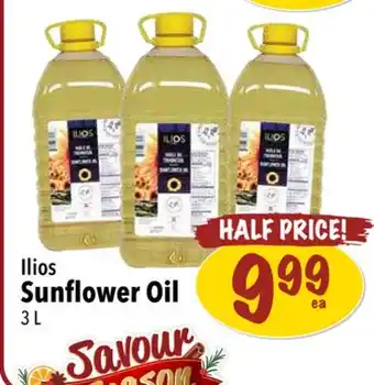 Farm Boy Ilios sunflower oil offer