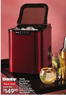 Walmart Danby countertop ice maker offer