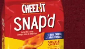 Walmart Cheez-it snap'd double cheeze offer