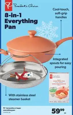 Real Canadian Superstore Pc terracotta or taupe everything pan offer