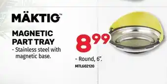 Bumper to Bumper Maktig magnetic part tray offer
