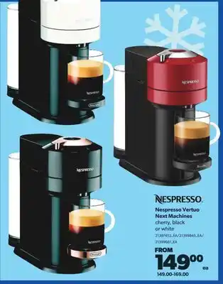 Real Canadian Superstore Nespresso vertuo next machines offer