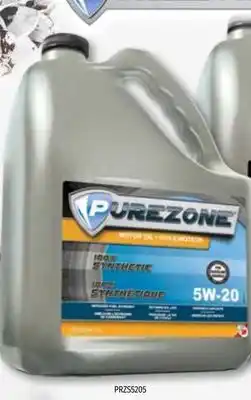 Bumper to Bumper Purezone 100% synthetic engine oil offer