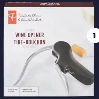 Real Canadian Superstore Pc deluxe wine opener offer