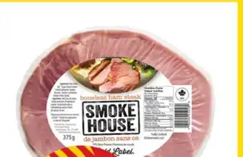 Giant Tiger Gold label boneless ham steak offer