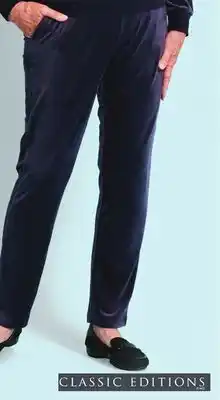 Giant Tiger Velour pants offer