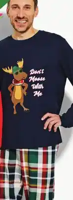 Giant Tiger Men's pj set offer