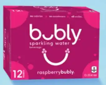Giant Tiger Bubly sparkling water beverage offer