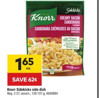 Giant Tiger Knorr sidekicks side dish offer