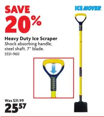 Home Hardware Heavy duty ice scraper offer