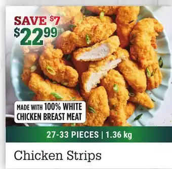 M & M Food Market Chicken strips offer