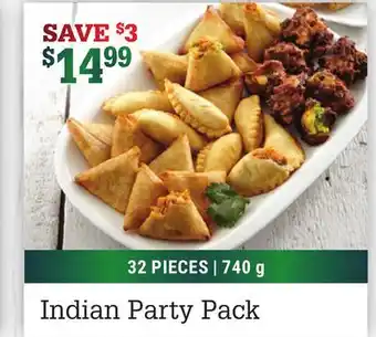 M & M Food Market Indian party pack offer