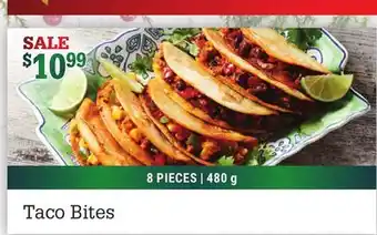 M & M Food Market Taco bites offer