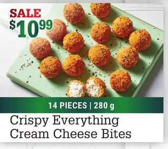 M & M Food Market Crispy everything cream cheese bites offer