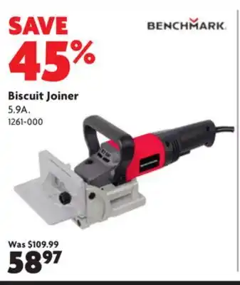 Home Hardware Biscuit joiner offer
