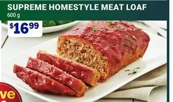 M & M Food Market Supreme homestyle meat loaf offer