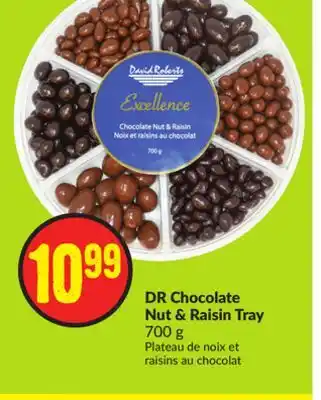 Chalo FreshCo Dr chocolate nut & raisin tray 700 g offer