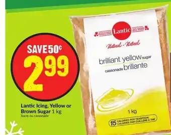 Chalo FreshCo Lantic icing, yellow or brown sugar 1 kg offer