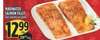 Marché Adonis Marinated salmon fillet offer