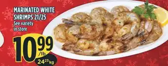 Marché Adonis Marinated white shrimps 21/25 offer