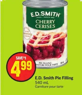 FreshCo E.d. smith pie filling 540 ml offer
