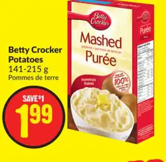 Chalo FreshCo Betty crocker potatoes 141-215 g offer