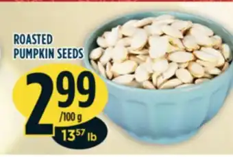 Marché Adonis Roasted pumpkin seeds offer