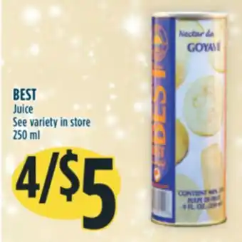 Marché Adonis Best juice offer