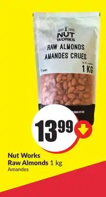 FreshCo Nut works raw almonds 1 kg offer