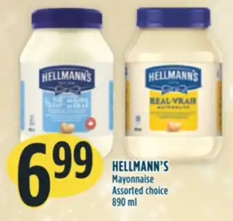Marché Adonis Hellmann's mayonnaise offer