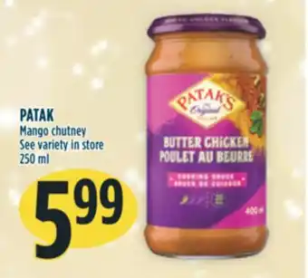 Marché Adonis Patak mango chutney offer