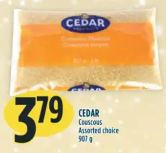 Marché Adonis Cedar couscous offer