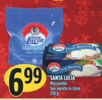 Marché Adonis Santa lucia mozzarella offer