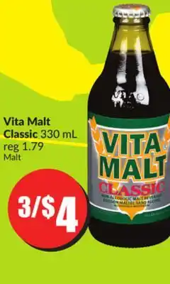 FreshCo Vita malt classic 330 ml offer