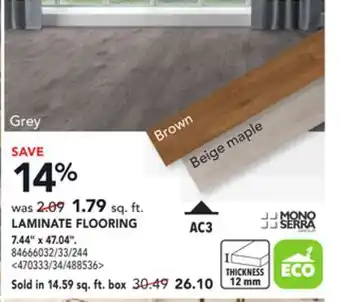 RONA Laminate flooring offer