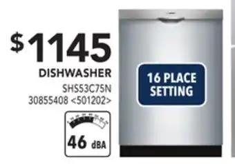 RONA Bosch dishwasher offer