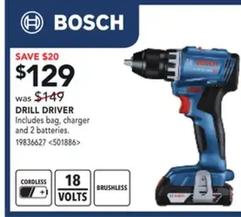RONA Bosch drill driver offer