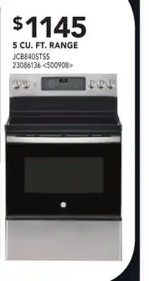 RONA Ge 5 cu. ft. range offer