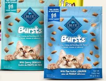 Petvalu 4 - blue buffalo bursts cat treats offer