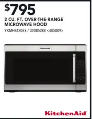 RONA 2 cu. ft. over-the-range microwave hood offer