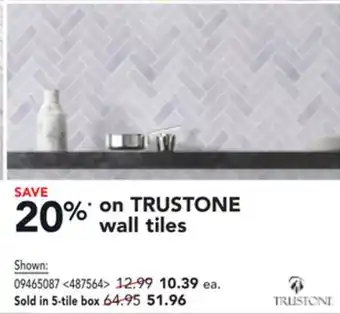 RONA Trustone wall tiles offer