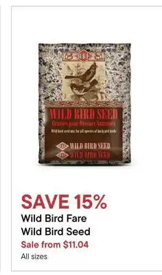 Petvalu Wild bird fare wild bird seed offer