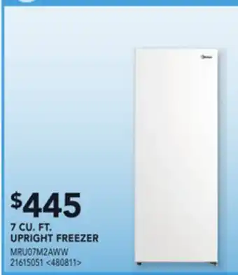 RONA Midea 7 cu. ft. upright freezer offer