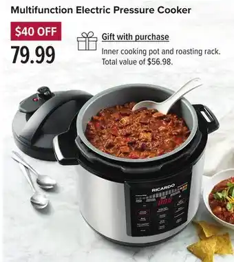 Linen Chest Multifunction electric pressure cooker offer